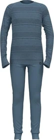 Odlo Active Warm Base Layer Set provincial blue/dark sapphire (Junior)