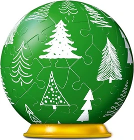 Ravensburger Puzzle 3D Puzzle-Ball Weihnachtskugel Tannenbaum