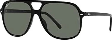 Ray-Ban RB2198 Bill 60mm gloss black/g15 green