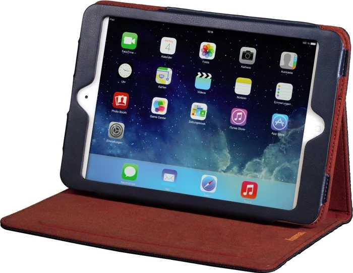 Hama Portfolio Lissabon für Apple Schutzhülle für iPad mini blau/rot