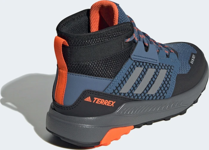 adidas Terrex Trailmaker Mid Rain.RDY wonder steel/grey three/impact orange (Junior)