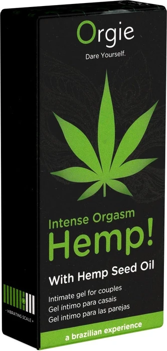 Orgie Intense Orgasm Hemp! Stimulationsgel, 15ml