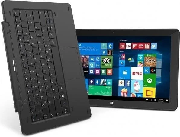 TrekStor SurfTab twin 11.6", schwarz, 32GB