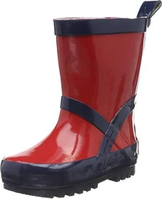 Playshoes Gummistiefel Uni marine/rot (Junior)