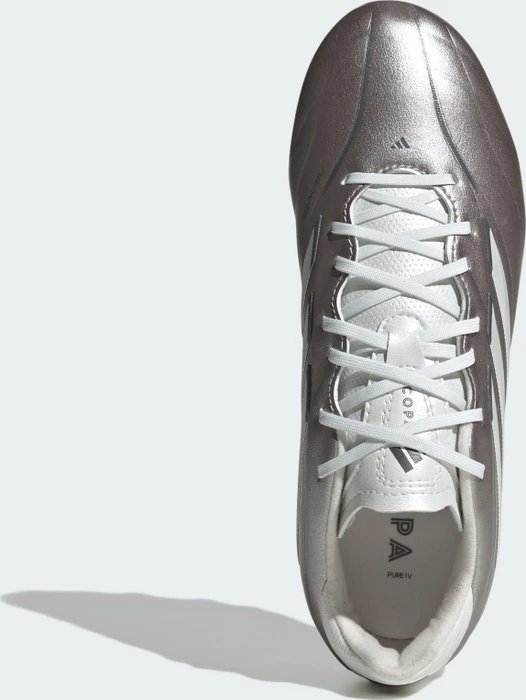 adidas Copa Pure IV League FG taupe met./zero metalic/night metallic (Junior)