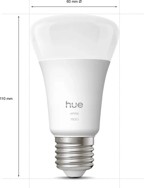 Philips HUE White Smart LED A60 E27 1100 9.5W
