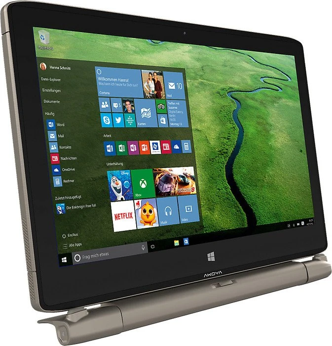 Medion Akoya S6214T, Pentium N3540, 4GB RAM, 64GB SSD, 500GB HDD, DE