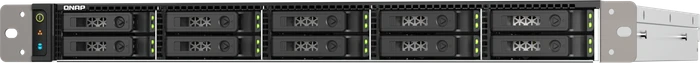 QNAP QuTS hero TS-h1090FU-7232P-64G, 64GB RAM reg ECC, 2x SFP28 25Gb/s, 2x RJ-45 2.5GBase-T, 1HE
