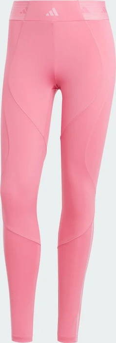 adidas Hyperglam Full-Length Hose lang pink fusion/bliss pink (Damen)