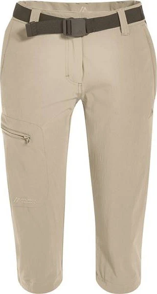 Maier Sports Inara Slim Capri Hose 3/4 feather gray (Damen)
