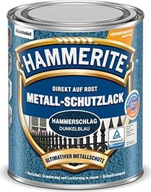 Hammerite Hammerschlag Metallschutz-Lack außen dunkelblau, 250ml