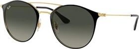 Ray-Ban RB3546 49mm black-gold/grey gradient