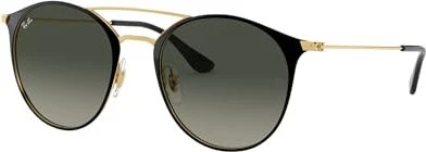 Ray-Ban RB3546 49mm black-gold/grey gradient
