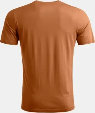 Ortovox 120 Cool Tec Abstract Funktionsshirt kurzarm bristle brown (Herren)