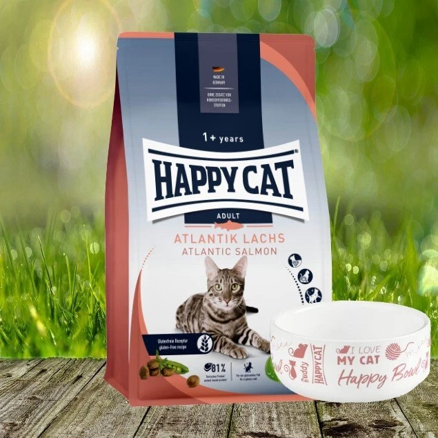 Happy Cat Adult Atlantik-Lachs, 10kg