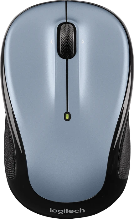 Logitech M325s Wireless Mouse Light Silver grau/schwarz, USB