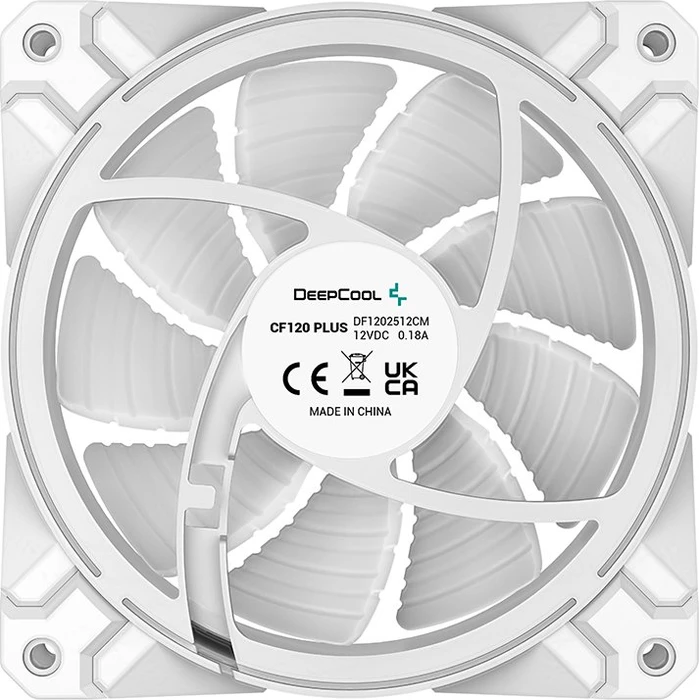 DeepCool CF120 Plus WH, LED-Steuerung, Lüftersteuerung, 120mm