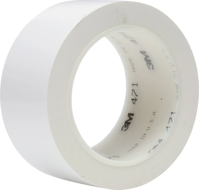 3M Vinyl Tape 471 weiß, Klebeband, 50mm/33m