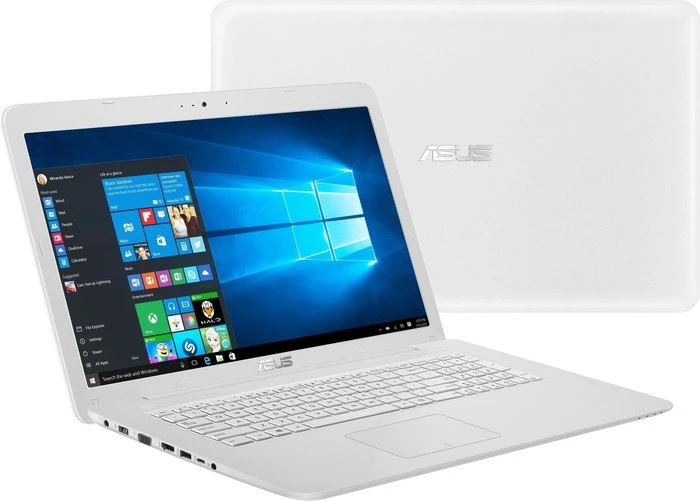 ASUS X756UQ-T4412T, weiß, Core i5-7200U, 8GB RAM, 256GB SSD, 1TB HDD, GeForce 940MX, DE
