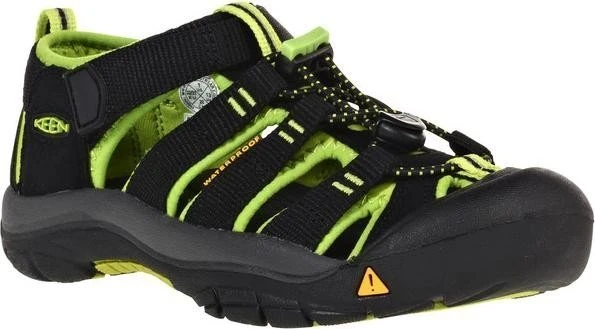 Keen Newport H2 Big Kid black/lime green (Junior)