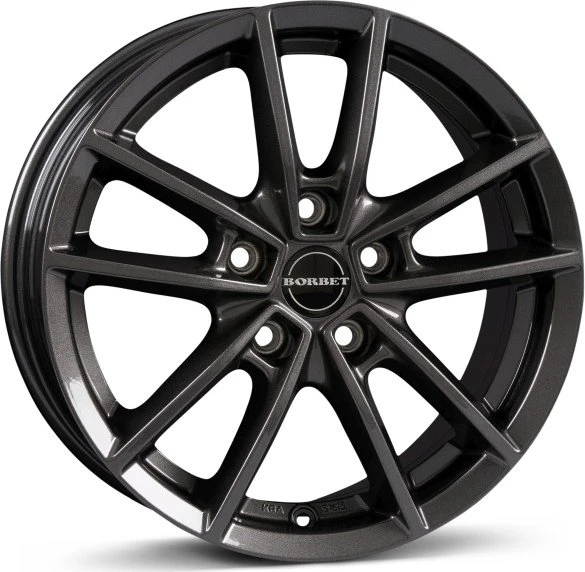 Borbet W 6.0x15 5/100 ET45 (verschiedene Farben)