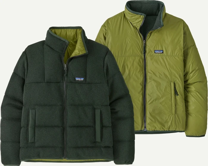Patagonia Reversible Down Better Sweater Funktionsjacke old growth green (Herren)