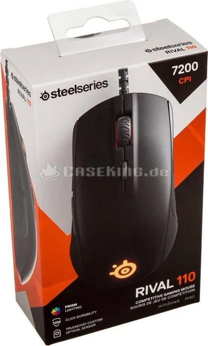 SteelSeries Rival 110 schwarz, USB