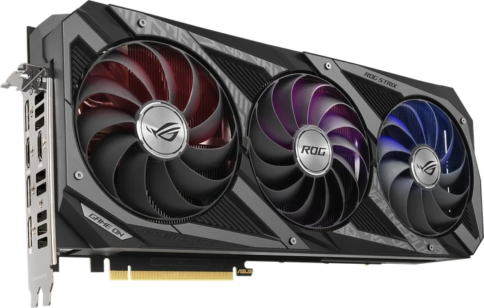 ASUS ROG Strix GeForce RTX 3060 Ti OC V2 (LHR), ROG-STRIX-RTX3060TI-O8G-V2-GAMING, 8GB GDDR6, 2x HDMI, 3x DP