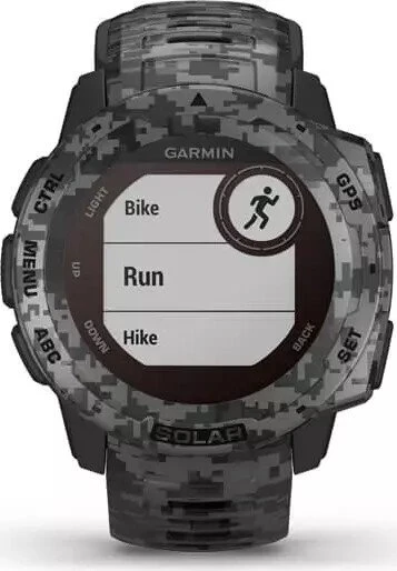 Garmin Instinct Solar graphite camo