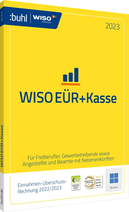 Buhl Data WISO EÜR & Kasse 2023 (deutsch) (PC)