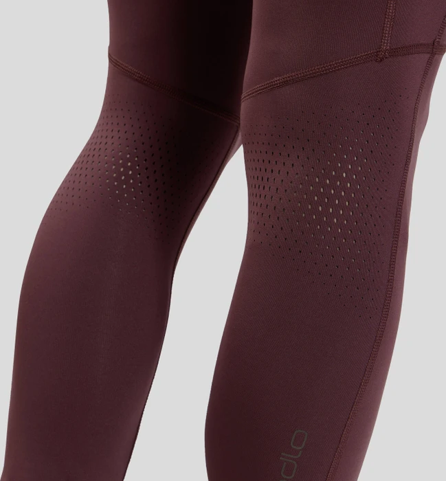 Odlo Zeroweight Tights Laufhose lang fudge (Herren)