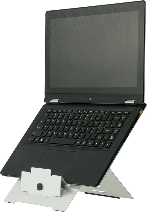 R-Go Riser Flexibel, Notebook-Stand, silber, verstellbar