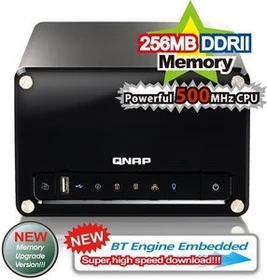QNAP Turbo Station TS-209 II, 256MB RAM, 1x RJ-45 1000Base-T, 3x USB-A 2.0