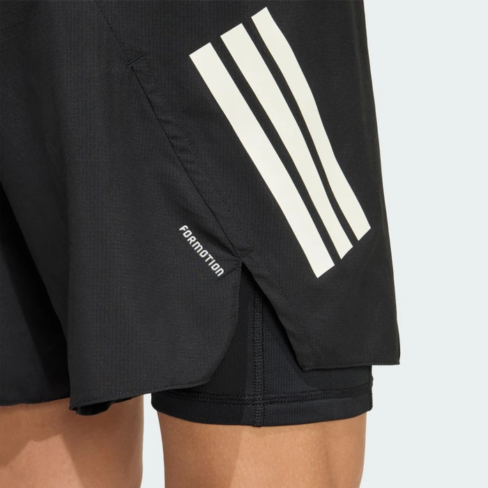 adidas Adi365 Formotion 2in1 Laufhose kurz schwarz (Herren)