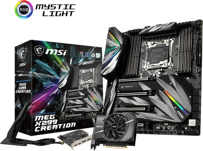 MSI MEG X299 Creation (Intel 2066)
