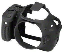 EasyCover Kameraschutz für Canon EOS 1100D schwarz