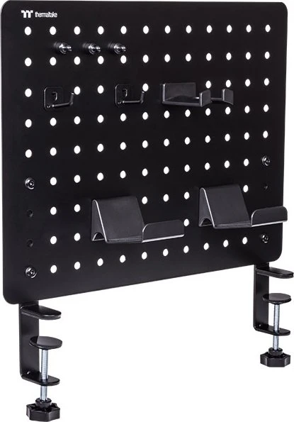 Thermaltake Gaming Desk Pegboard Tischerweiterung, Medium, schwarz