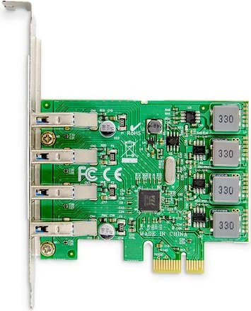 Digitus 4x USB-A 3.0, PCIe 2.0 x1