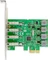 Digitus 4x USB-A 3.0, PCIe 2.0 x1 Vorschaubild