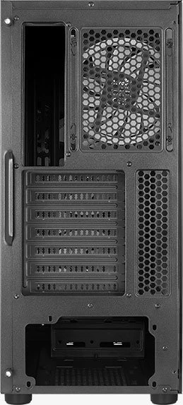 AeroCool Scape, Lüfter LED Fixed RGB, Glasfenster