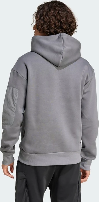 adidas City Escape Fleece Hoodie grey four (Herren)
