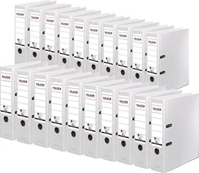 Falken Recycolor Ordner 2-Ring, 80mm, A4, weiß, 20er-Pack