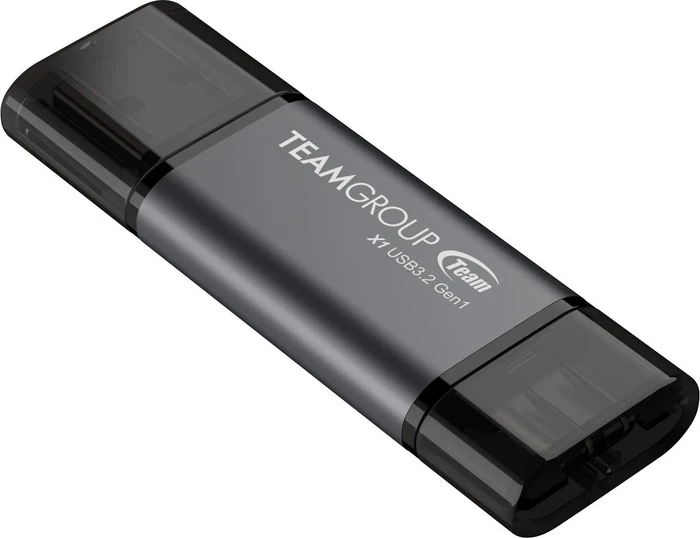 TeamGroup X1 64GB, USB-A + USB-C, USB 3.2 Gen 1×1
