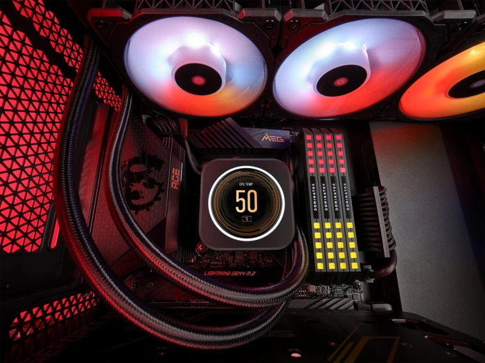 Corsair iCUE Elite LCD CPU-Kühler LCD-Display Upgrade-Kit, schwarz