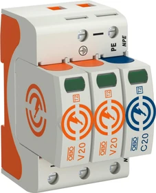 OBO Bettermann Überspannungsableiter V20 2-polig NPE 280V