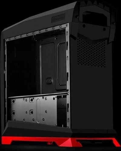 SilverStone Raven X RVX01 rot, Acrylfenster
