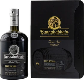 Bunnahabhain 1992 PX Quater Cask Twin Set 700ml