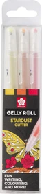 Sakura Gelly Roll Stardust Glitter Happy Gelroller (Mine) sortiert, 3er-Set, Etui