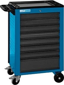 ADB Betriebseinrichtungen Basic Werkzeugwagen schwarz/blau