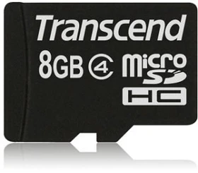Transcend 8GB, Class 4